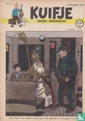 Kuifje (tijdschrift) - Kuifje 11 - 1946, Eén stripboek, Verzenden, Zo goed als nieuw