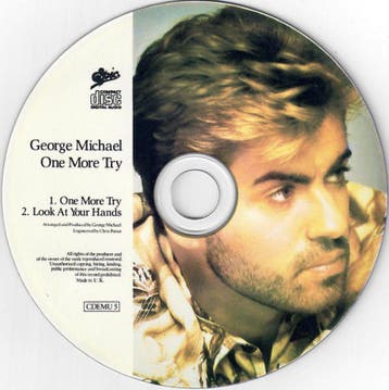 George Michael – One More Try CD, Single, Picture, Verzenden, Nieuw in verpakking