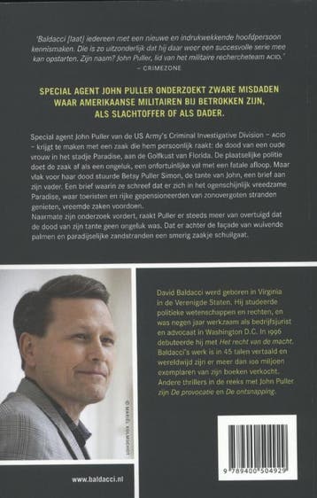 Vergeten / John Puller / 2 9789400504929 David Baldacci, Verzenden, Gelezen, David Baldacci