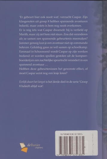 Eerlijk duurt het langst / Groep 8 beleeft altijd wat / 3, Verzenden, Gelezen, Janwillem Blijdorp