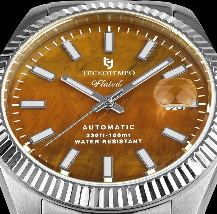 Tecnotempo - Fluted - Automatic - Limited Edition - -, Sieraden, Tassen en Uiterlijk, Horloges | Heren