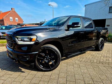 Dodge Ram 1500  | Financial Lease voor 676 p/mnd, Automaat, Gebruikt, Overige carrosserieën, Zwart