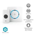 Draadloze deurbel met gong en push-meldingen op je telefoon, Ophalen of Verzenden, Compatibel met smartphone, Nieuw, Draadloos