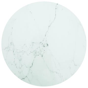 vidaXL Tafelblad Ø70x0,8 cm gehard glas met marmeren design, Huis en Inrichting, Tafels | Eettafels, Verzenden, Nieuw