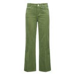 Cambio • ribfluwelen broek Francesca groen • 36, Cambio, Verzenden, Nieuw, Maat 36 (S)