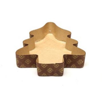 Bakvorm Karton Kerstboom 16x14x3,5cm (per stuk), Hobby en Vrije tijd, Taarten en Cupcakes maken, Verzenden, Nieuw