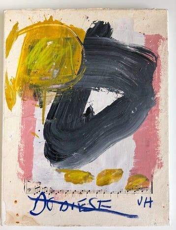 Victor Hasch (1945-2012) - Composition abstraite