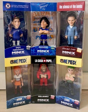 Minix - Speelgoed figuur 6 Boxes [12cm] New