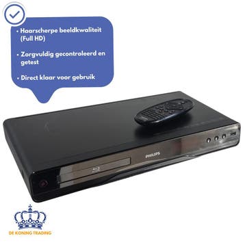 Philips BDP5100 | Blu Ray Speler | DVD Speler | Bluray, Audio, Tv en Foto, Blu-ray-spelers, Verzenden, Gebruikt, Philips