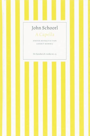 A capella / Sandwich-reeks / 15 - J. Schoorl 9789055158645, Verzenden, Gelezen, J. Schoorl