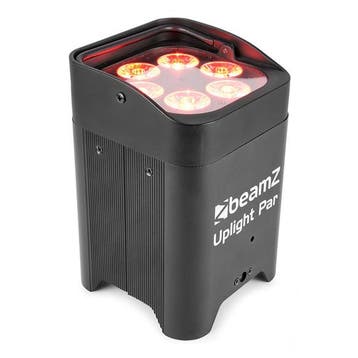 BeamZ BBP96 accu LED PAR 6X 12W 6-in-1 RGBAW-UV, Verzenden, Nieuw