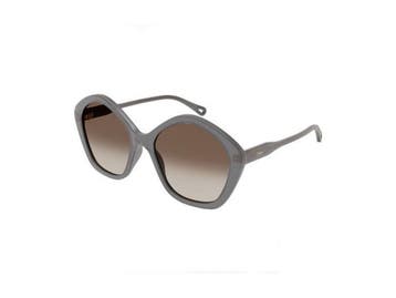 Chloé CH0082S-001 - Zonnebril - Geometrisch - Grijs (2022), Verzenden, Nieuw