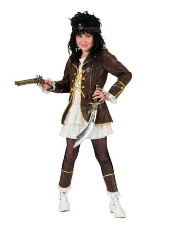 Piraten Boekanier Kostuum  Meisje, Kleding | Dames, Ophalen of Verzenden, Nieuw