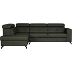 Leren bank – Hoekbank, Ophalen of Verzenden, Nieuw, Leer