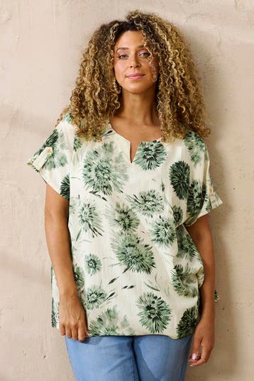 ZHENZI blouse korte mouw Maat:, Verzenden, Nieuw, Overige kleuren