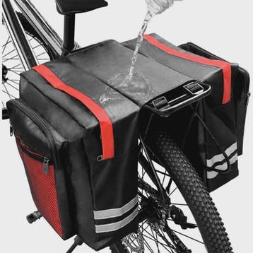 Dubbele Waterdichte Fietstas Achterdrager 30L - Ideaal voor, Verzenden, Nieuw