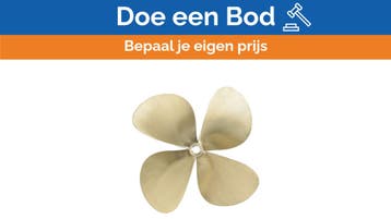 Bieden: Vetus P4E 4-Blade Marine Propeller 18 x 10 R - P4E1, Ophalen of Verzenden, Nieuw