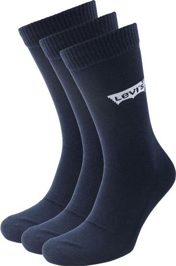 Levis 3-Pack Sportswear Sokken Navy maat 39-42 Heren, Kleding | Heren, Sokken en Kousen, Verzenden, Nieuw, Blauw, Levi's