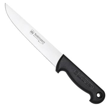 RÖR Solingen 17cm Slagersmes – Ergonomisch en Scherp, Ophalen of Verzenden, Nieuw, Rvs of Chroom