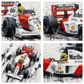 CREATIVE_HUB - Senna The myth has four faces, Nieuw