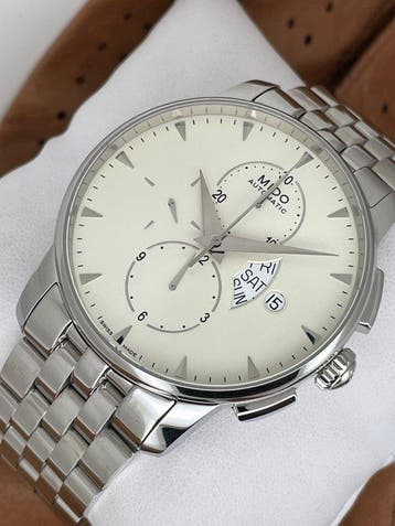Mido - Baroncelli Chronograph Automatic - M8607.4.11.12 -, Sieraden, Tassen en Uiterlijk, Horloges | Heren, Nieuw