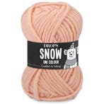 DROPS Snow Uni Colour - 110 licht perzik - Wol Garen, Ophalen of Verzenden, Nieuw