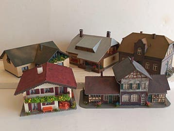 Faller, Kibri, Pola H0 - Modeltreinlandschap (5) - 5 stuks, Nieuw