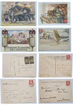 Italië - Militair - Ansichtkaart (4) - 1936-1940, Gelopen