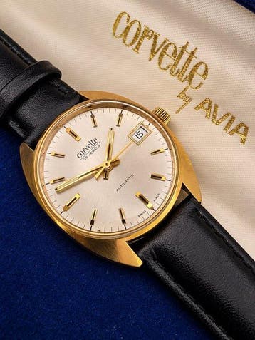 Corvette by Avia - Vintage Automatic - With BOX– 25 Jewels –, Nieuw