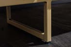 Design salontafel GATSBY 110cm massief mangohout marmeren, Ophalen of Verzenden, Nieuw