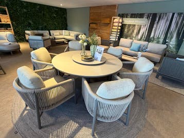 Apple Bee lounge en dining sets 2026 met showroom korting, Stoel, Overige materialen, Meer dan 8 zitplaatsen, Nieuw