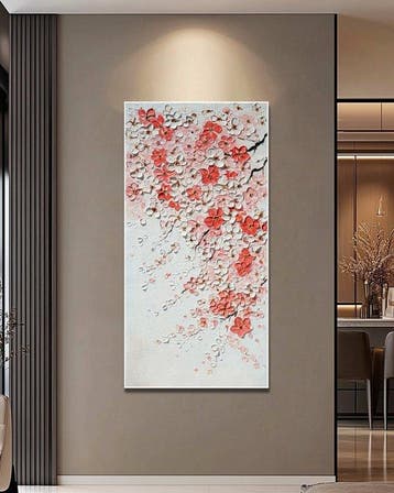 Clelia - Coral Blossoms Cascade