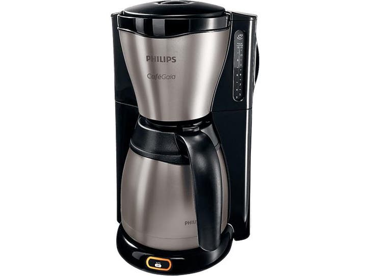 Philips -   Incl Thermische Kan Koffiezetapparaat Zwart, Witgoed en Apparatuur, Koffiezetapparaten, 10 kopjes of meer, Koffiemachine