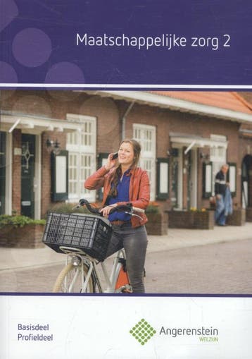 Maatschappelijk zorg / 2 / Angerenstein Welzijn - U. Peters, Verzenden, Zo goed als nieuw, U. Peters