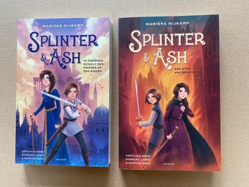Fantasy Serie vanaf 10 jaar Splinter en Ash 2 Delen Compleet, Verzenden, Zo goed als nieuw, Fictie