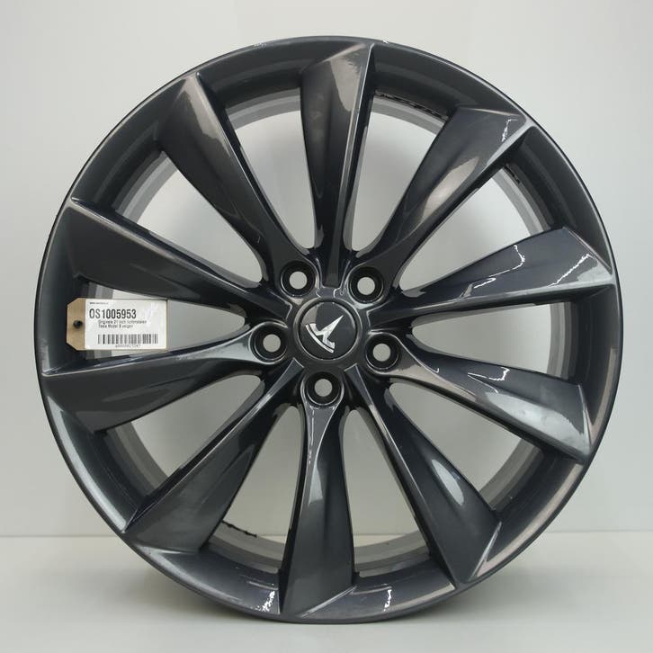 Originele velgen 21 inch Tesla Model S 5x120 *OS1005953*, Auto-onderdelen, Banden en Velgen, Velg(en), Gebruikt, 21 inch, Personenwagen