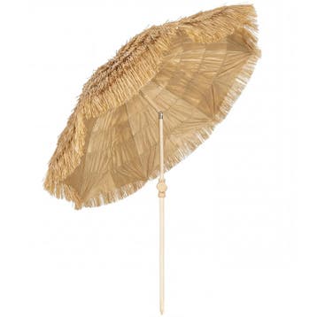 150 Cm Hula Stro Rieten Dak Tiki Strand- En Tuinparasol Met, Verzenden