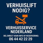 Verhuislift nodig? Huur bij Verhuisservice Nederland, Inpakservice, Opslag