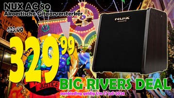 NUX AC80 Stageman II Acoustic Guitar Amp | Music Department, Ophalen of Verzenden, Nieuw, Gitaar, 50 tot 100 watt