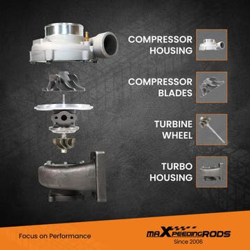 GT35 GT3582 turbo anti-surge compressor T3 A/R .70/.63, Verzenden, Nieuw, Universele onderdelen