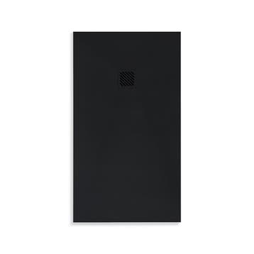 Douchebak BWS Elsa Composiet Anti-slip 120x80x3 cm Mat Zwart, Doe-het-zelf en Verbouw, Sanitair, Ophalen of Verzenden, Nieuw, Douche