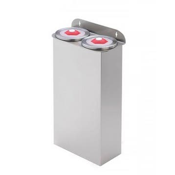 GGM Gastro | Dubbele bekerdispenser - kunststof - |, Verzenden