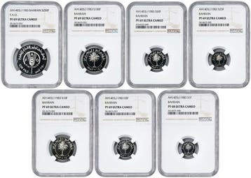 Bahrein. 1983 - NGC PF68 / PF69