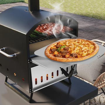 Houtgestookte Pizzaoven Buiten - Draagbare Pizza Maker met S, Tuin en Terras, Verzenden, Nieuw