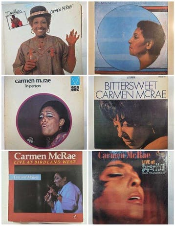 Carmen McRae - 6 LPs - Diverse titels - LP albums (meerdere, Nieuw in verpakking