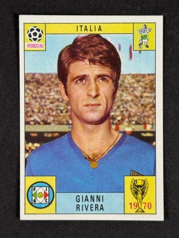 1970 Panini World Cup Mexico 70 - Italia: Gianni Rivera - 1, Nieuw