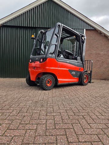 Linde E50 Elektrische Heftruck. BJ 2018, Triplex, 1700 uur!, Linde, Heftruck, Ophalen of Verzenden, Meer dan 4000 kg