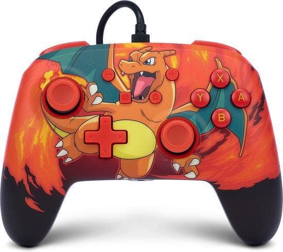 Nintendo Switch Controller Pokémon Charizard Edition -, Spelcomputers en Games, Spelcomputers | Overige, Zo goed als nieuw, Ophalen of Verzenden