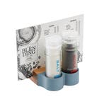 Oacklux Menukaart- en Peper- & Zouthouder Blauw 52 mm - Eik, Nieuw in verpakking