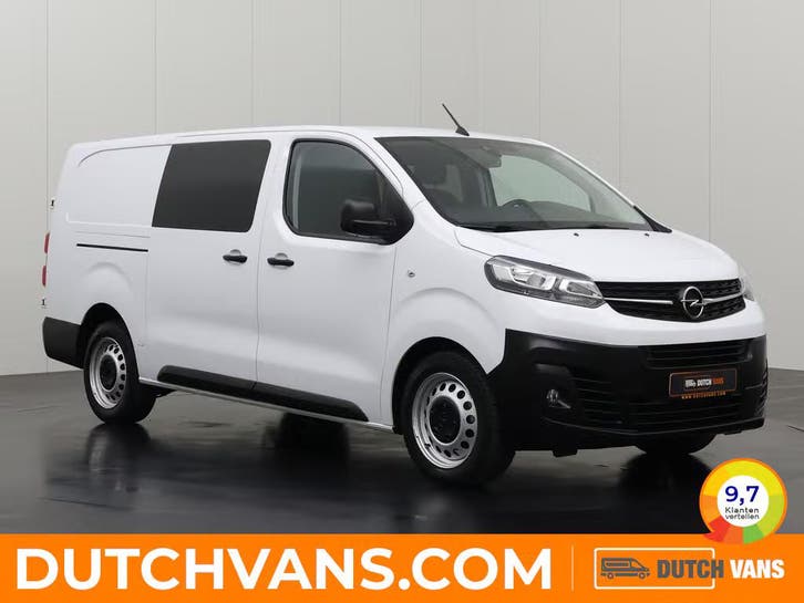 Opel Vivaro 2.0CDTi Dubbele-cabine 2024 L3 H1 Diesel, Auto's, Automaat, Euro 6, Wit, Nieuw